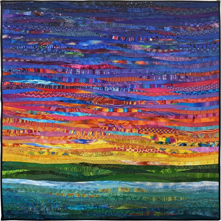 Sunrise Over the Hills by Ann Brauer. credit the artist
