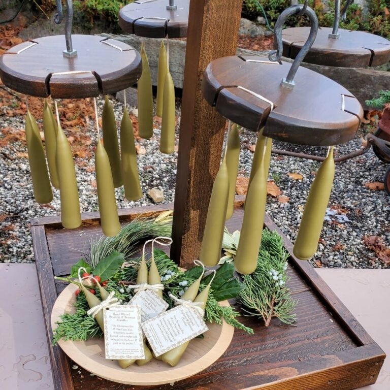 Bayberry Candlemaking. Red Mill Museum Village Bayberry Candlemaking. Red Mill Museum Village