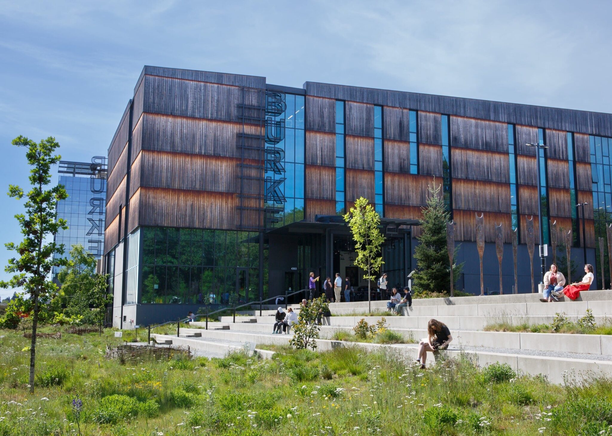 Exterior of the Burke Museum of Natural History and Culture in Seattle, Washington. Burke Museum