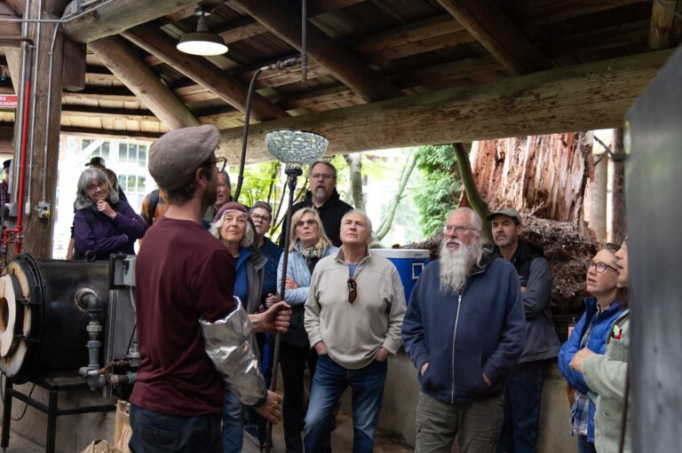 Watch live glassblowing demos by renowned glass artists. Photo courtesy of Pilchuck Glass School Watch live glassblowing demos by renowned glass artists. Photo courtesy of Pilchuck Glass School