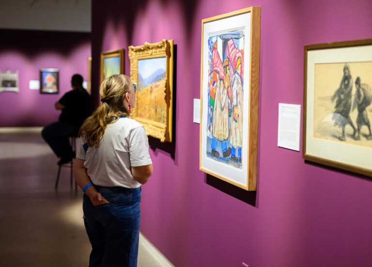 In the gallery of the Cafesjian Art Trust Museum. Courtesy of Cafesjian Art Trust Museum