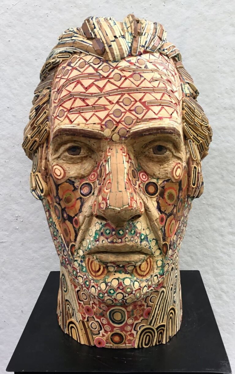 Michael Ferris, "Allen", 2014-2020. Museum for Art in Wood Collection, gift of the Artist. Image courtesy of the Artist