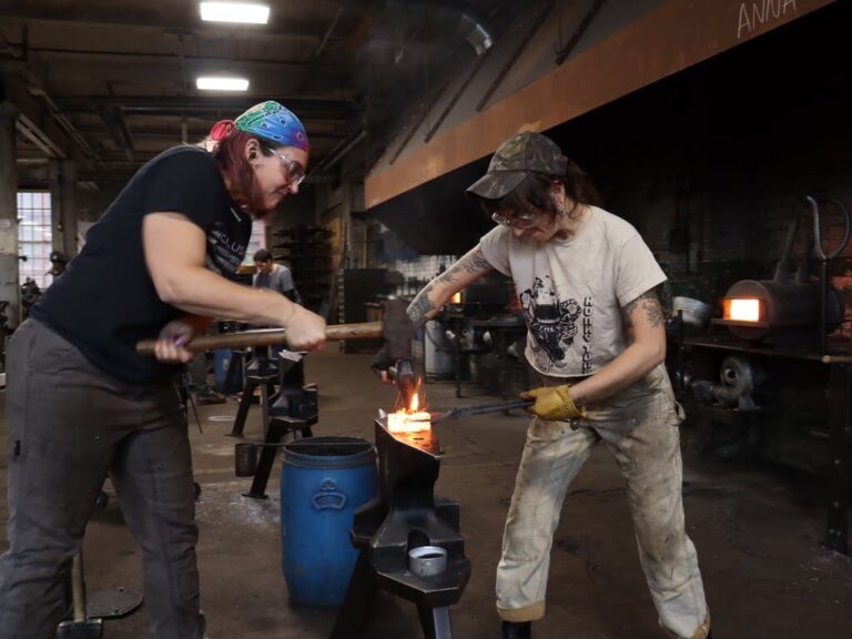 Hammer Time with Anna Koplik. Center for Metal Arts