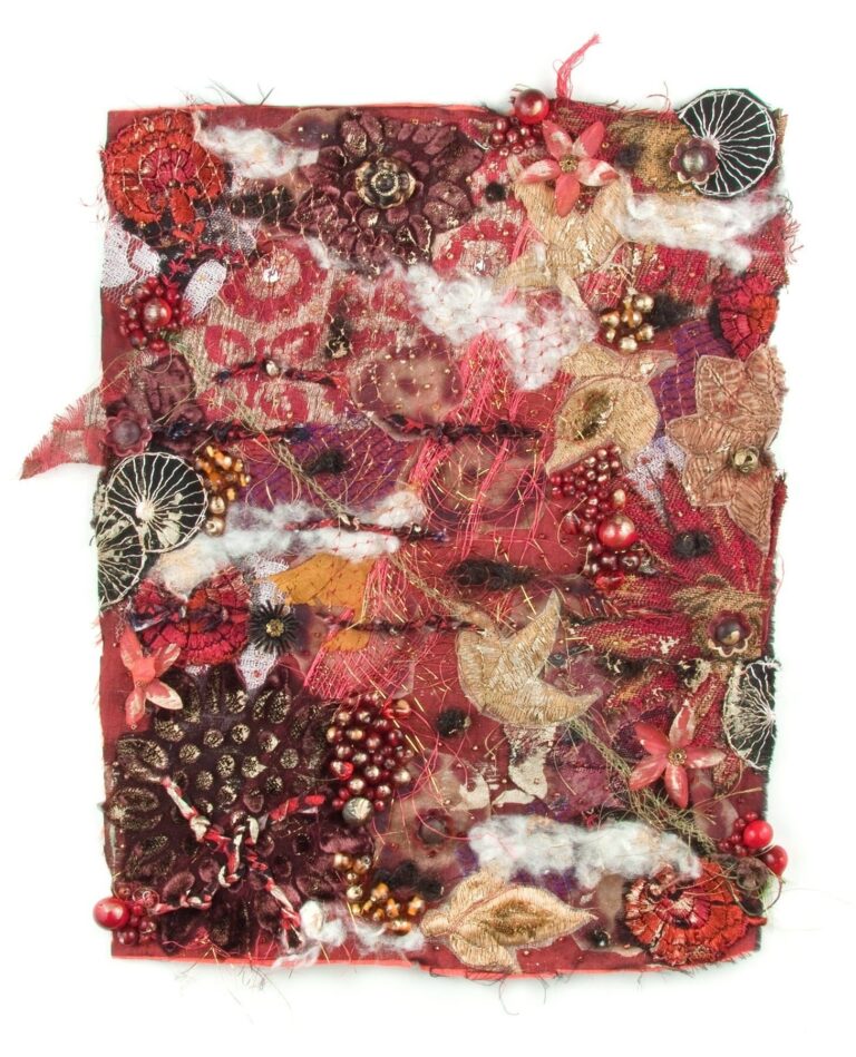 Mixed media textile work from Carletta Carrington Wilson’s “field note” series. Carletta Carrington Wilson, “field notes: hear that bull whip cryin”. Mixed media textile work from Carletta Carrington Wilson's "field note" series. Carletta Carrington Wilson, "field notes: hear that bull whip cryin".