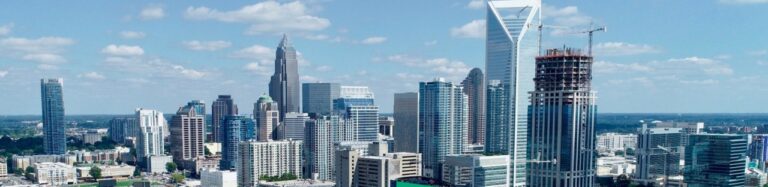 Charlotte, NC Skyline. Charlotte Regional Visitors Authority