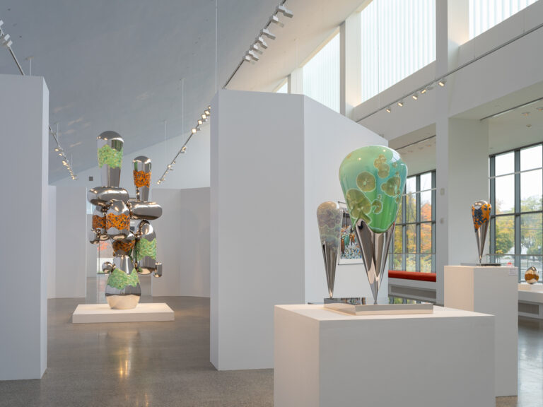 Installation View of Hongwei Li: Constructing Radiance. Brian Oglesbee