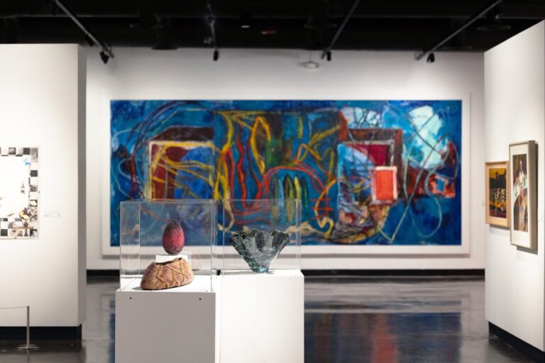 Photo inside of the Lipscomb Art Gallery at the South Carolina State Museum. Courtesy of the South Carolina State Museum