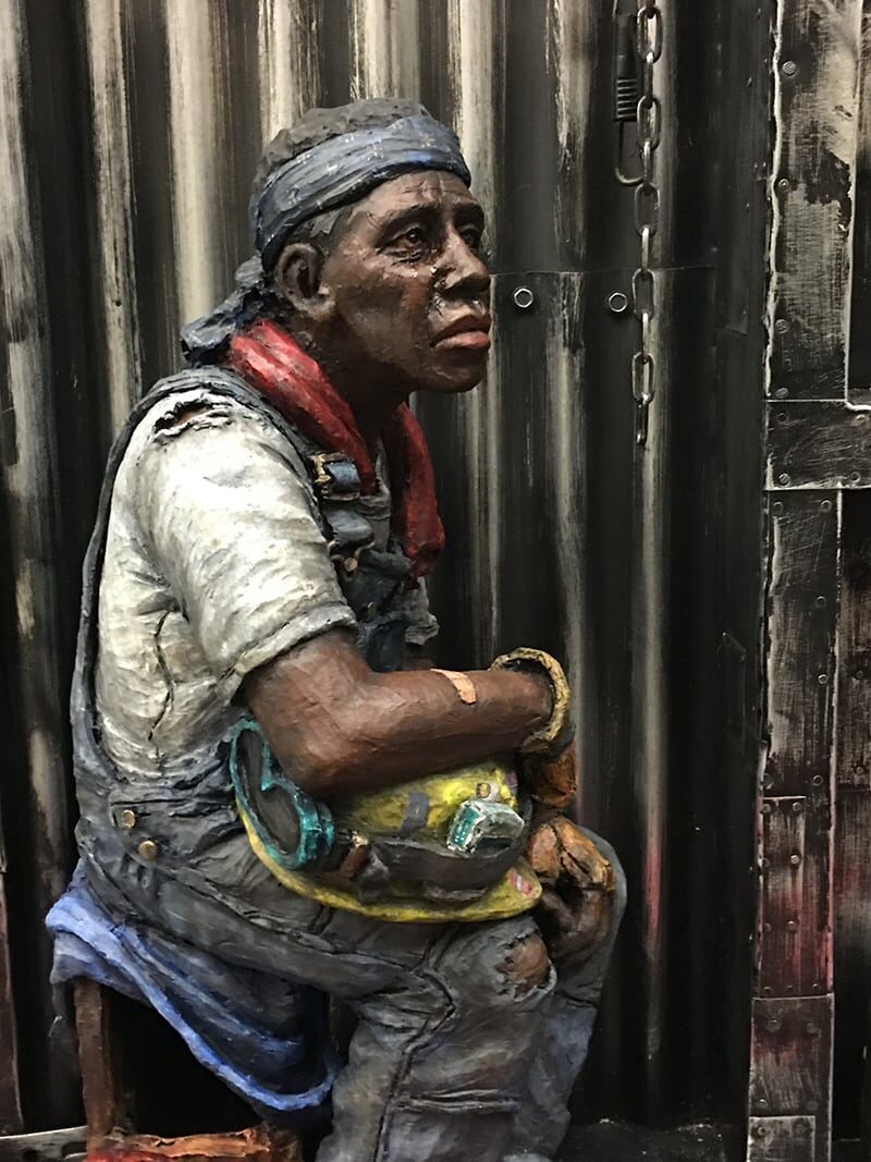 detail from "When the Machine Stops" by Kyle & Kelly Phelps. Kyle & Kelly Phelps