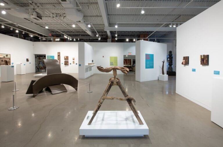 Installation image of "A Plank in a Shipwreck: Windgate Arts Residency Program in Wood 2025". Photo: John Carlano