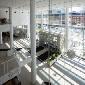 Tyler Atrium. Tyler School of Art and Architecture