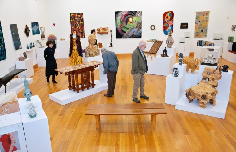 Wayne Art Center’s Davenport Gallery – CraftForms 2024, The 29th International Juried Exhibition of Contemporary Craft. Juror Jo Lauria. Image Courtesy of Wayne Art Center Wayne Art Center’s Davenport Gallery - CraftForms 2024, The 29th International Juried Exhibition of Contemporary Craft. Juror Jo Lauria. Image Courtesy of Wayne Art Center