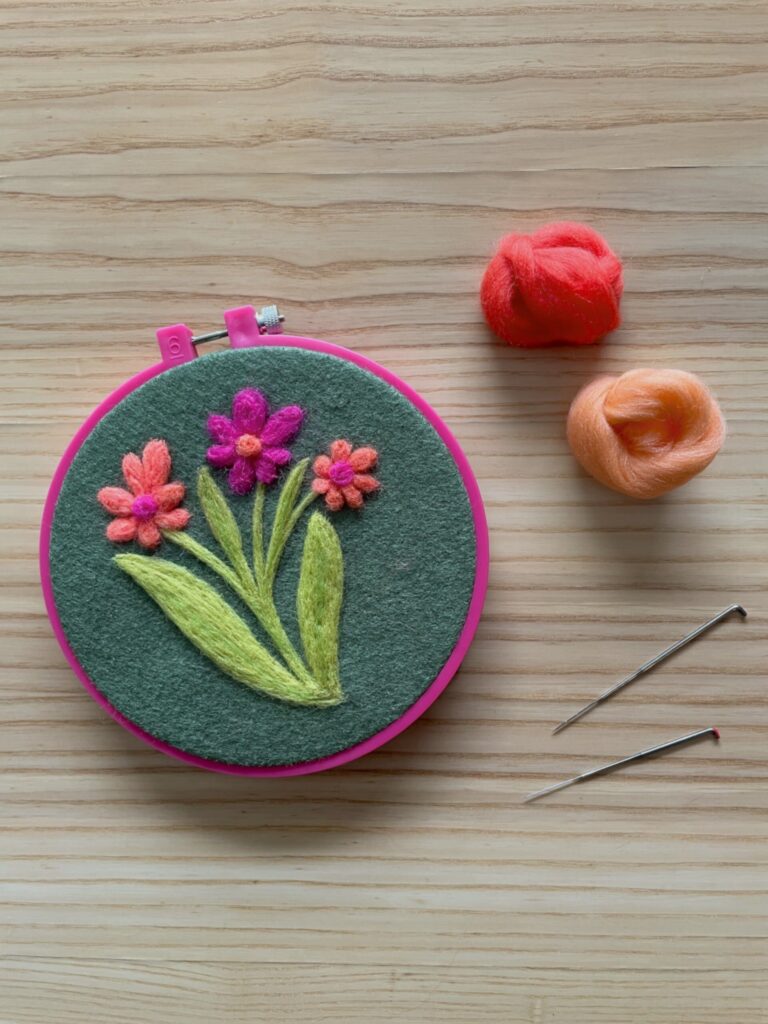 Felted Folk Flowers. American Swedish Institute