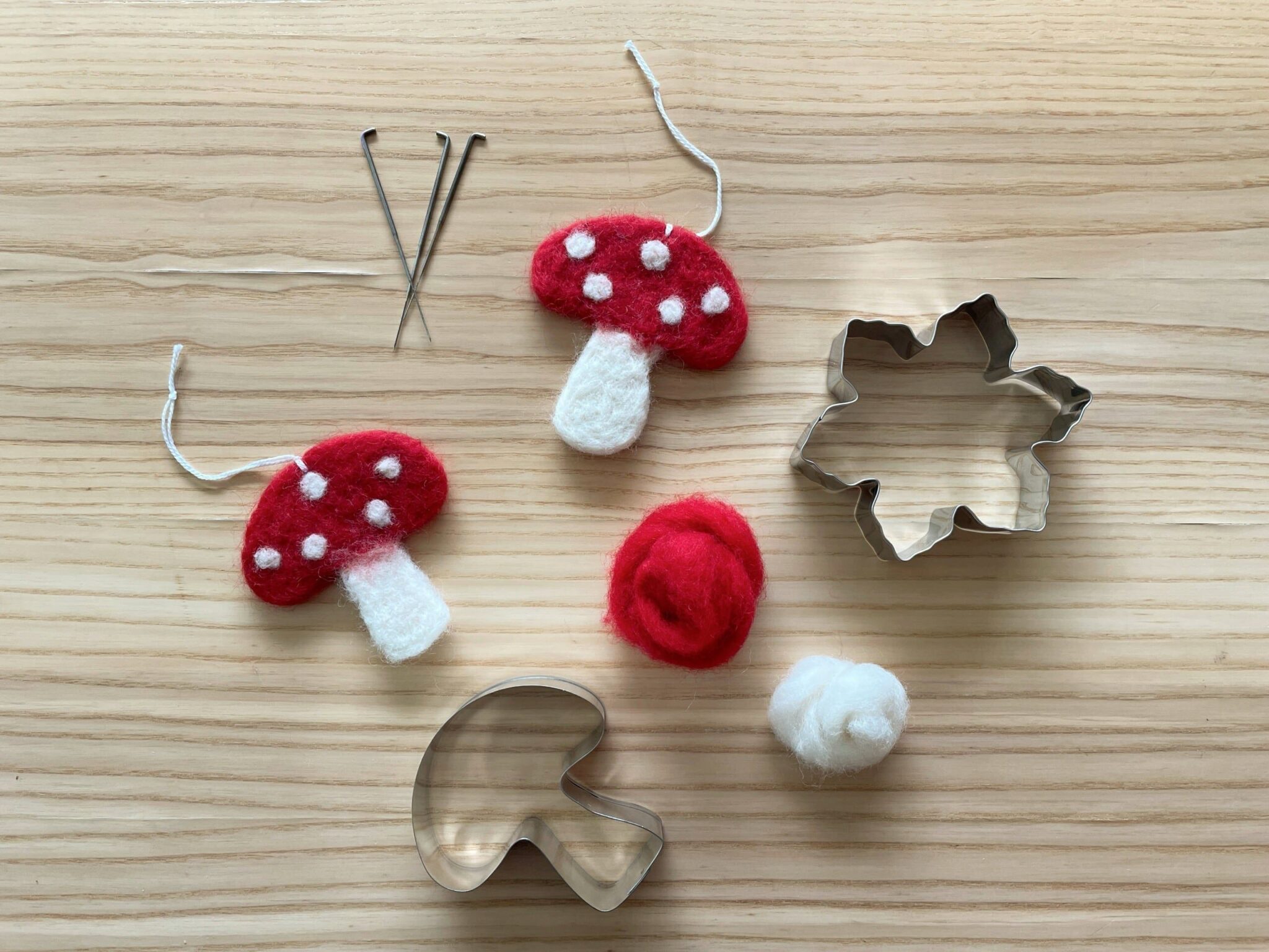 Felted Ornaments and Gift Toppers Virtual Class. American Swedish Institute