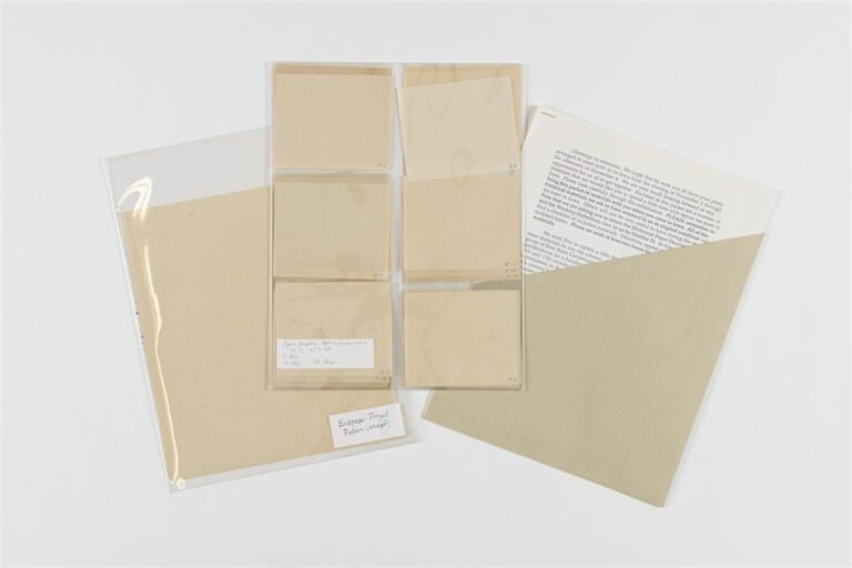 Paper Samples from University of Iowa Project. Courtesy of Dieu Donné