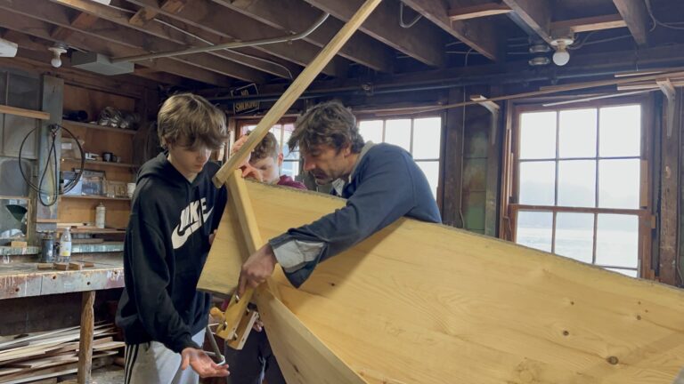 Graham McKay instructs Apprentices. Apprenticeship results in long term relationships well after high schoolers graduate. They often come back to work on projects, take on part-time work, or to teach. The program is funded by membership and donors, available to students of all backgrounds. Anne Bryant, righthandanne.com Graham McKay instructs Apprentices. Apprenticeship results in long term relationships well after high schoolers graduate. They often come back to work on projects, take on part-time work, or to teach. The program is funded by membership and donors, available to students of all backgrounds. Anne Bryant, righthandanne.com