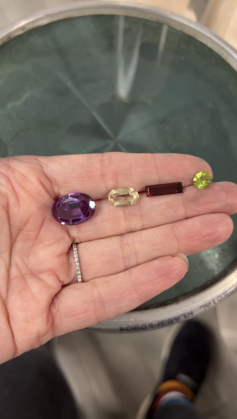 Student work from October 2025 Faceting Bootcamp. Joanne Simmons