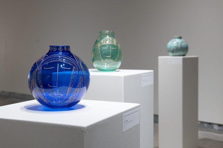 A Closed Eye isn’t Always Asleep, glass vessels by Mary Martin. Photographer: Nathan J. Shaulis A Closed Eye isn't Always Asleep, glass vessels by Mary Martin. Photographer: Nathan J. Shaulis