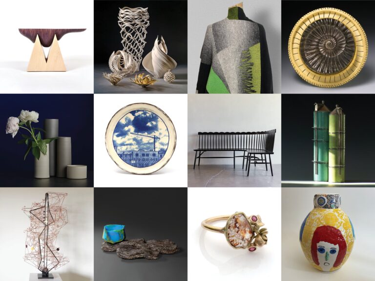 Award-winning artists at 2025 Smithsonian Craft Show, L-R from top left. Row 1: T Jones, J McCurdy, M Norton, R Greene. Row 2: T Chang, I Petrie, J Meyer, R Farrell. Row 3: L Reinhard, E Serritella, A Johnson, Y Kim. Smithsonian Women’s Committee Award-winning artists at 2025 Smithsonian Craft Show, L-R from top left. Row 1: T Jones, J McCurdy, M Norton, R Greene. Row 2: T Chang, I Petrie, J Meyer, R Farrell. Row 3: L Reinhard, E Serritella, A Johnson, Y Kim. Smithsonian Women’s Committee
