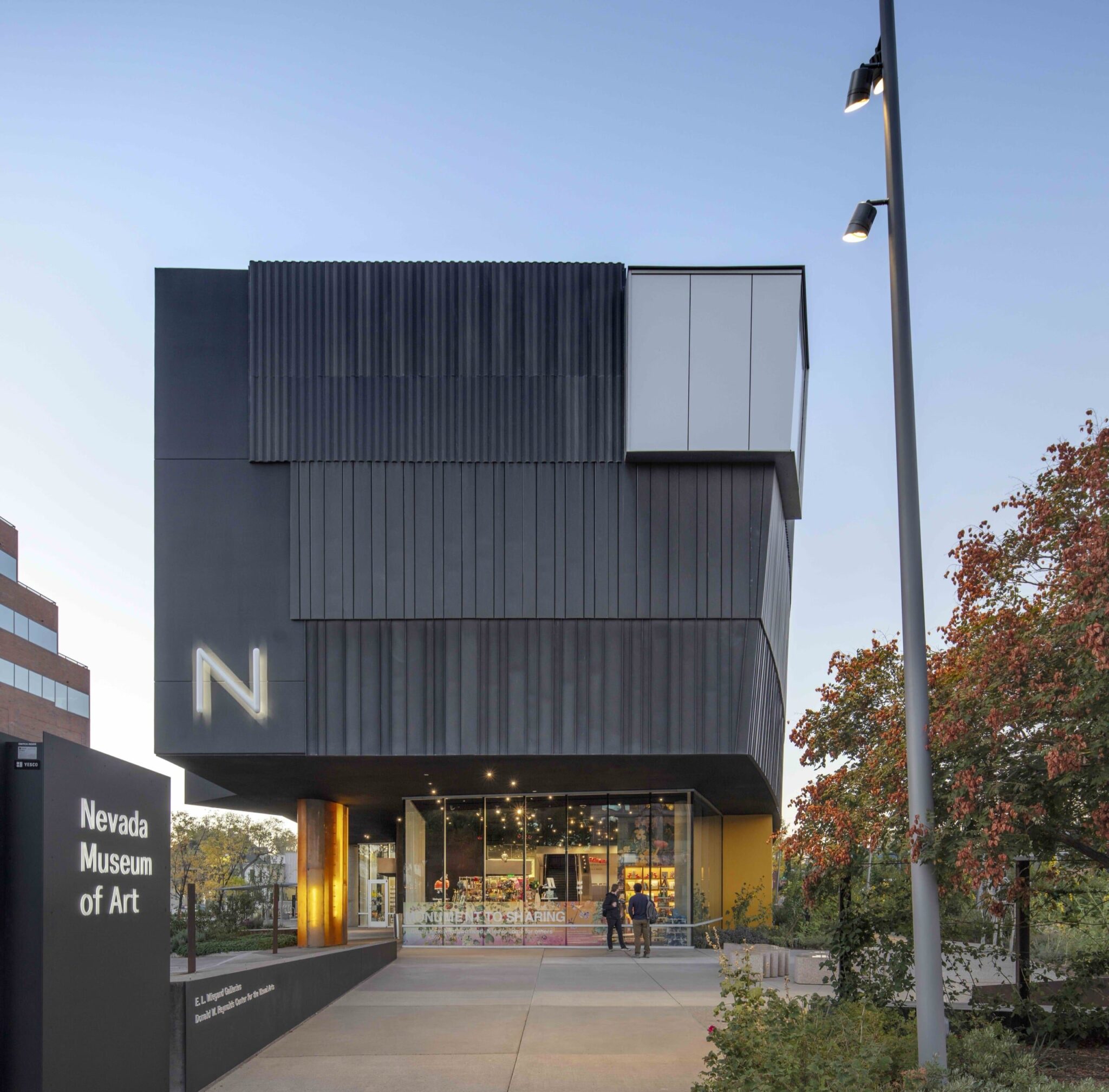 Nevada Museum of Art Exteriors. Bill Timmerman