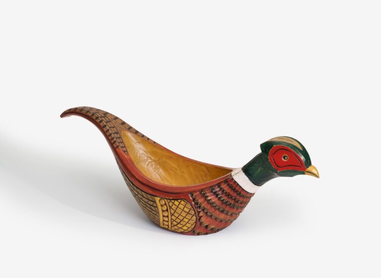 Jans Paul Carlson Ale-bowl bird-pheasant 2022. American-Scandinavian Foundation