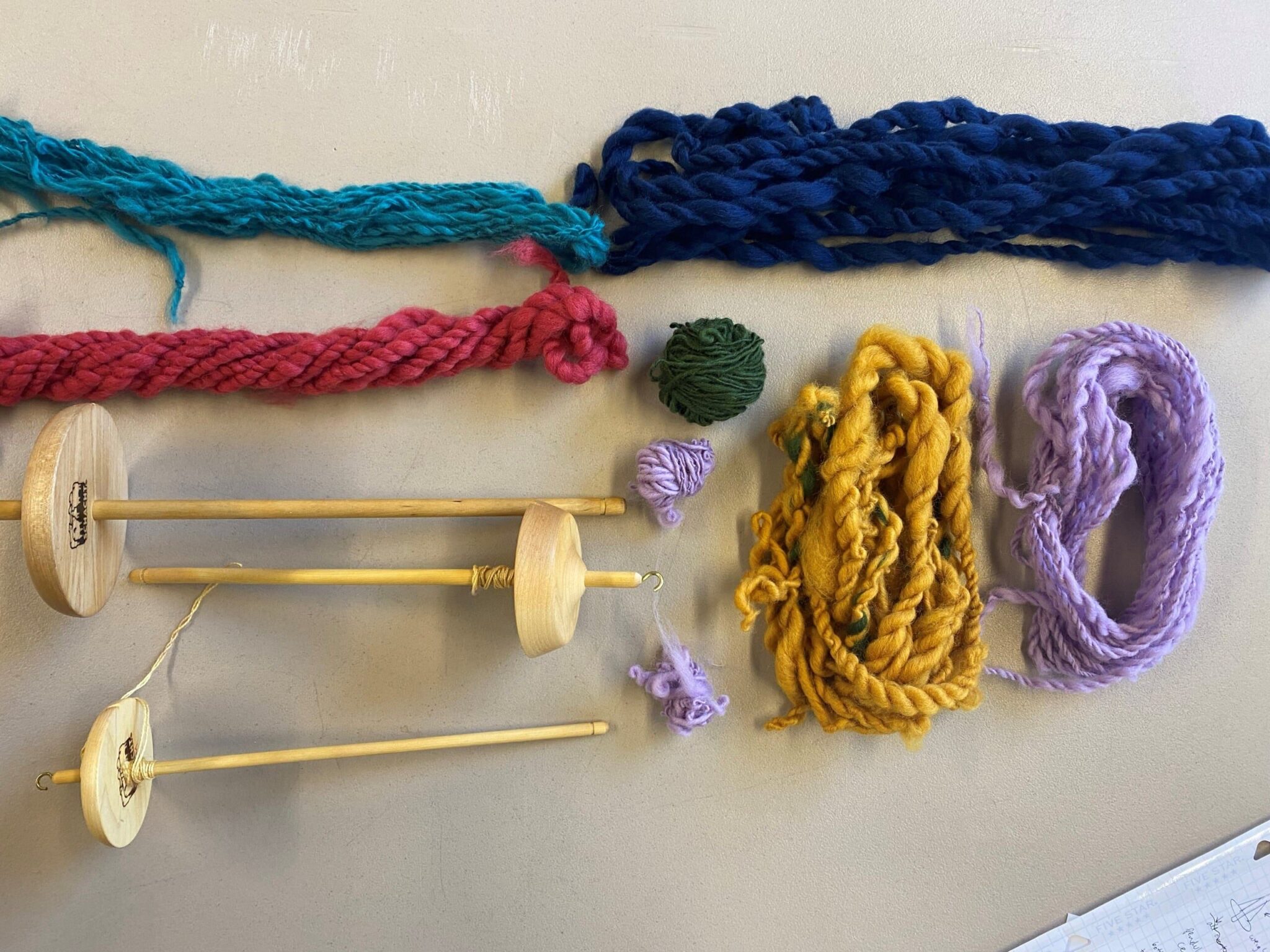 Intro to Spinning on a Drop Spindle with Riley Kleve. American Swedish Institute