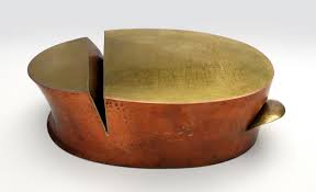 Myra Mimlitsch-Gray, Cloved Oval, copper and brass. Courtesy of Sienna Patti