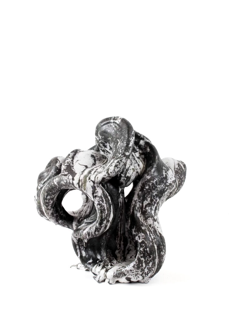 Bianca MacPherson, Integration I, 2025 Ceramic, Glaze, 14 x 11 x 22 inches. Courtesy of the artist