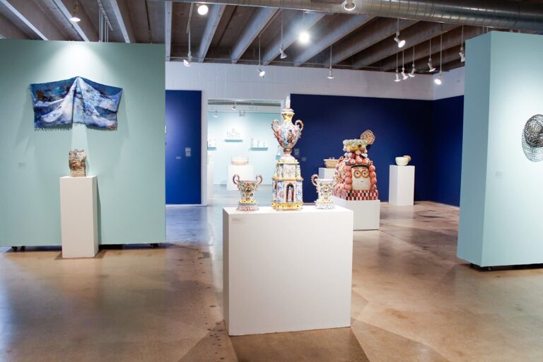 Northern Clay Center's Main Gallery. Northern Clay Center