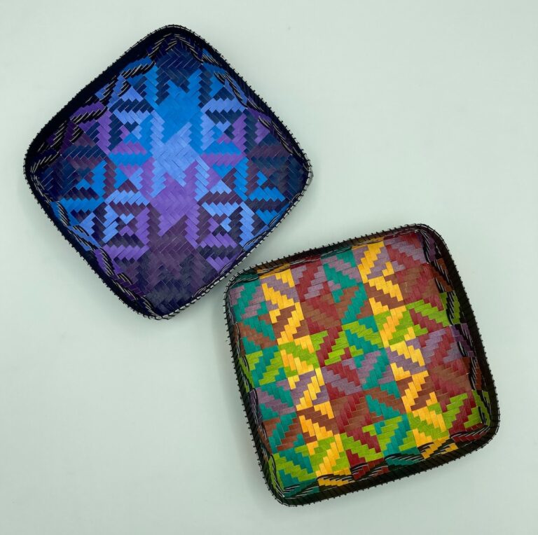 Paper Patch Baskets. Annetta Kraayeveld