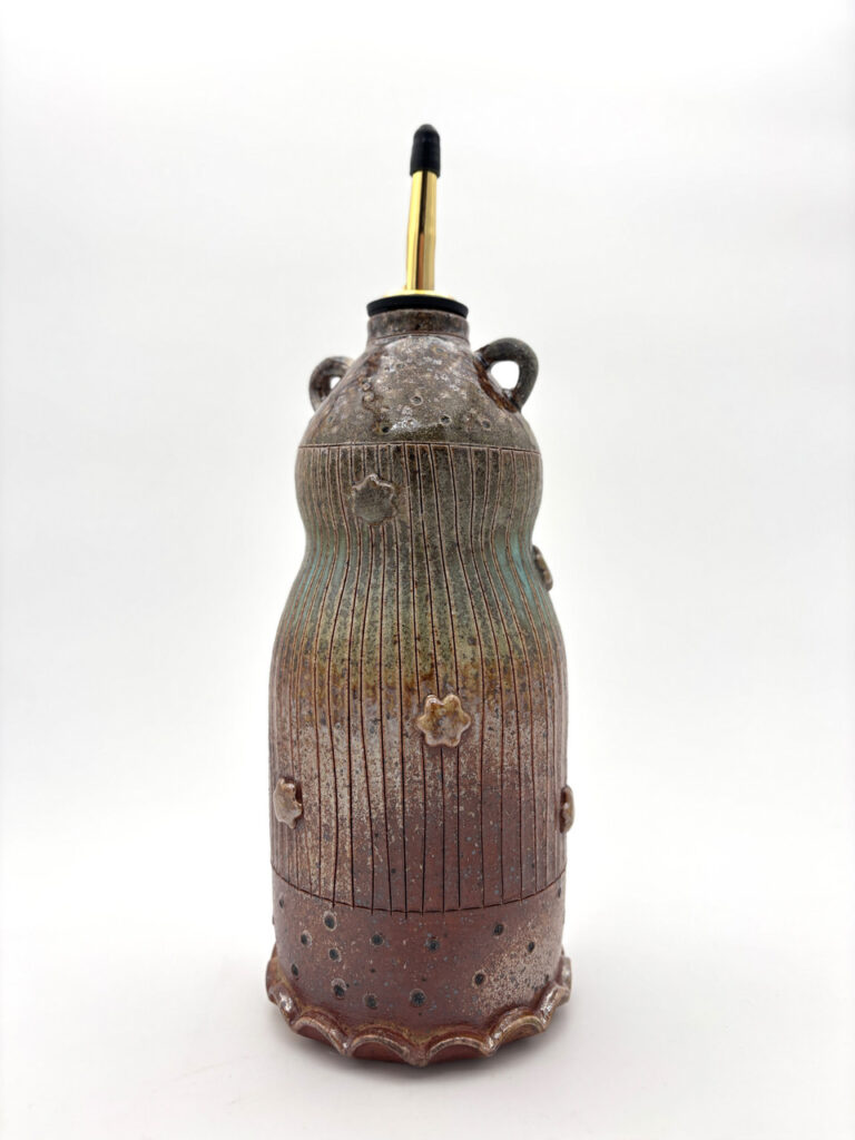 Ceramic Oil Cruet by Emily Rangel-Cascio. Lillstreet Gallery Ceramic Oil Cruet by Emily Rangel-Cascio. Lillstreet Gallery