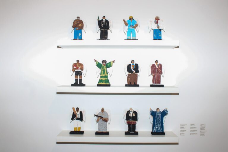 Annual Showcase of Contemporary Interpretation of Santos by Joshua Nazario. Marian Rodriguez Morales