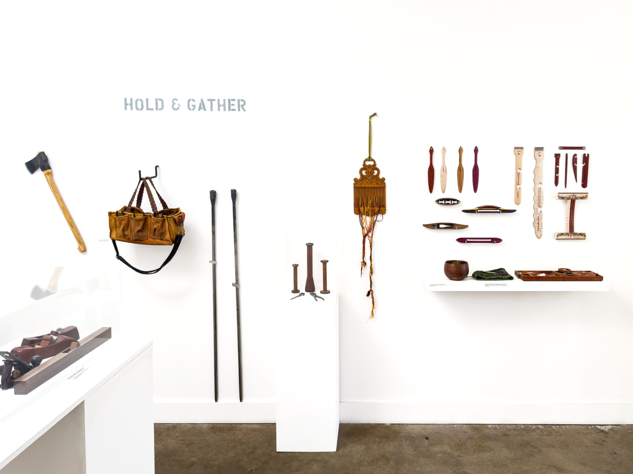 Tools of the Trades installation view. Photo by Madison Metro