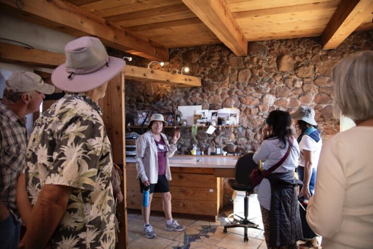 Inside James Hubbell’s Studio. Laurel Costa Inside James Hubbell's Studio. Laurel Costa