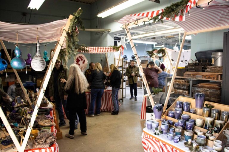 Motawi Tileworks Winter Market features a wide variety of staff art, from handmade candles to chessboards. Motawi Tileworks Motawi Tileworks Winter Market features a wide variety of staff art, from handmade candles to chessboards. Motawi Tileworks