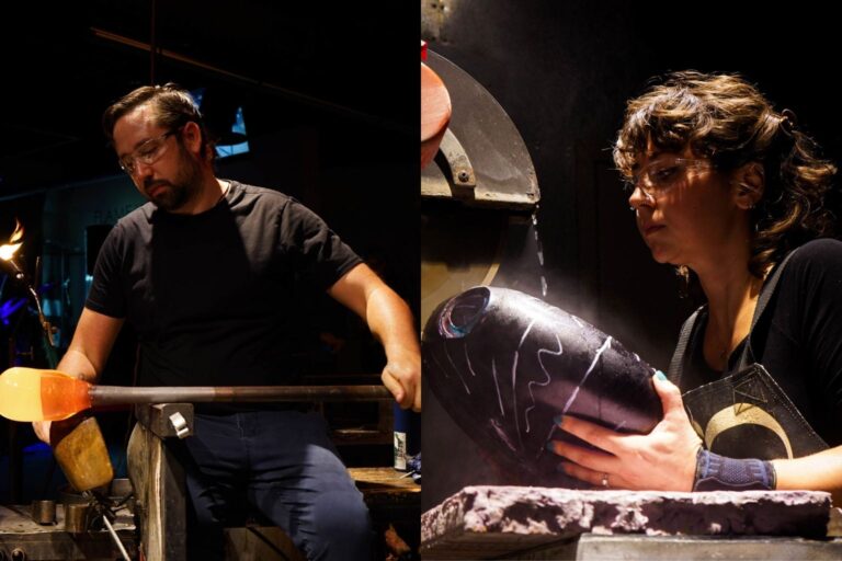 Left: Josh Davids. Right: Ekin Aytac. Images provided by artists Left: Josh Davids. Right: Ekin Aytac. Images provided by artists