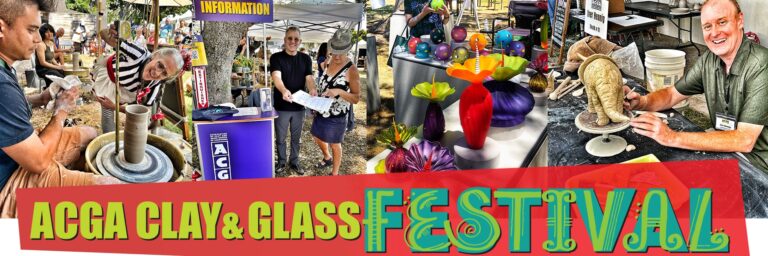 The ACGA Clay & Glass Festival. The ACGA