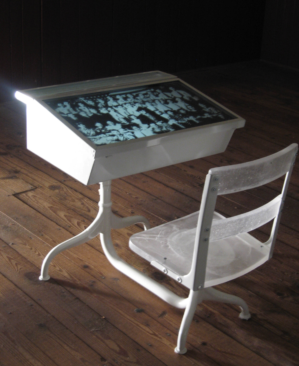 Jen Blazina, Recollection, 2007, 3D mixed media, 48 x 48 x 48 inches. Mesa Contemporary Arts Museum