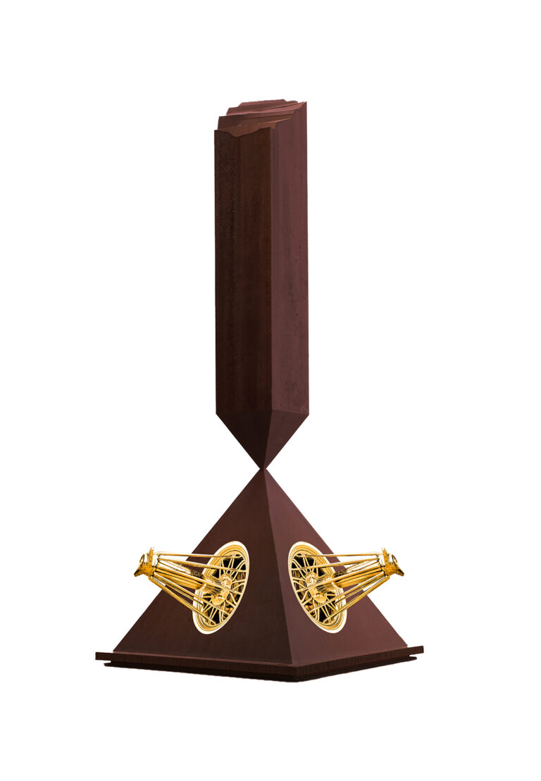 Phillip Pyle, II, “Broken Obelisk Elbows,” 2019. Digital print on paper. 27 x 39 inches. Photo courtesy of the artist.