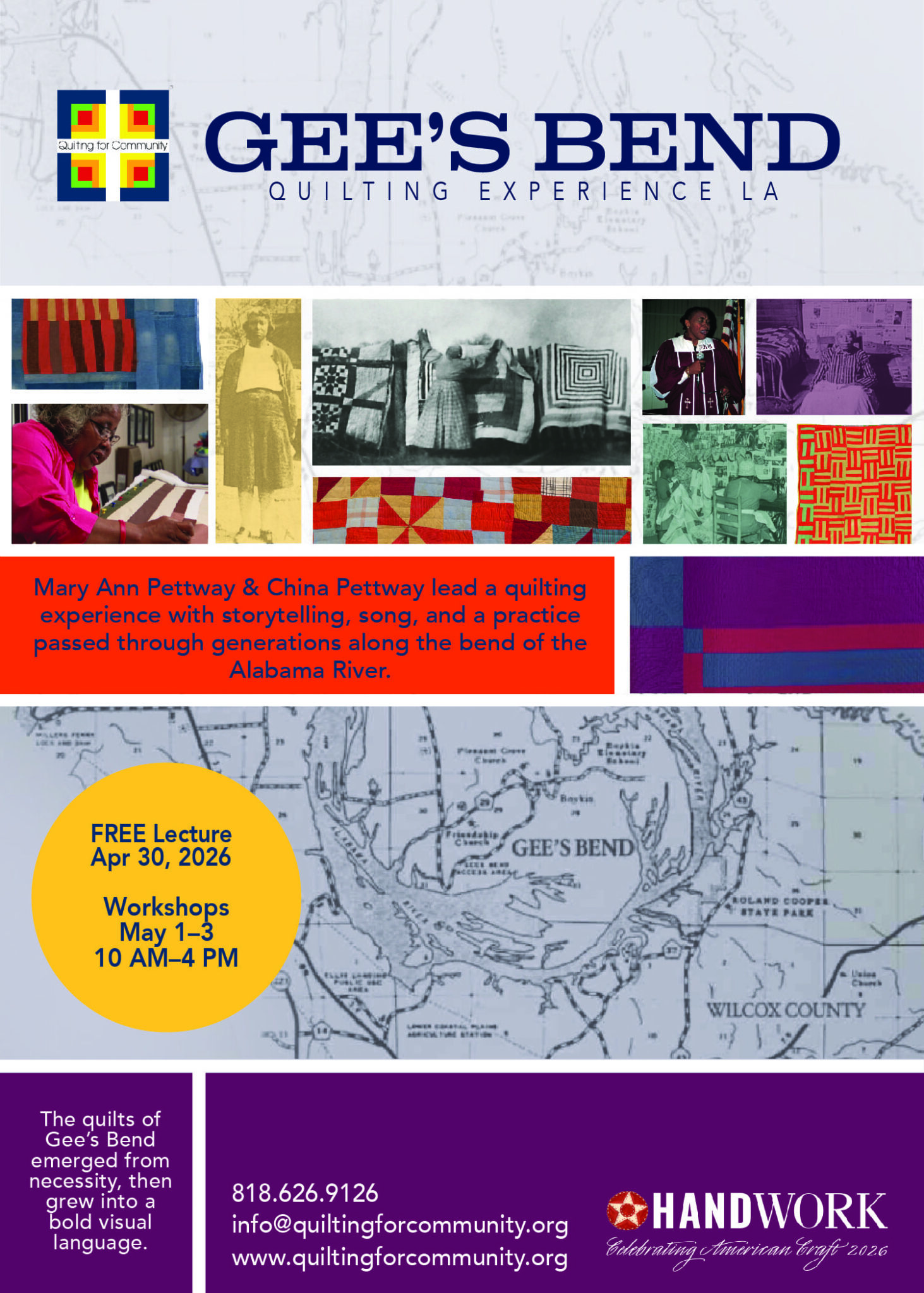 Gee's Bend Flyer. Mary Ann Pettway & William Arnett & 1937 photograph taken by Arthur Rothstein