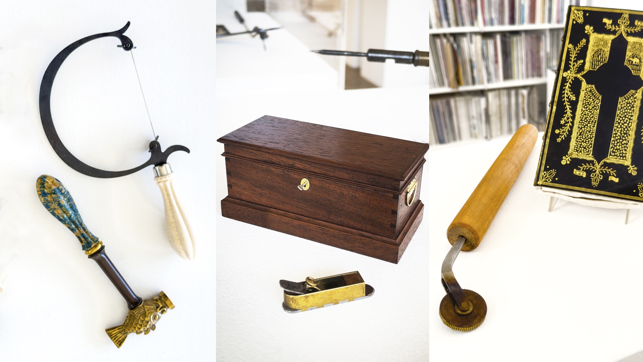 Tools by Spencer Hamann, William Robertson, Brien Beidler. Courtesy of Craft in America