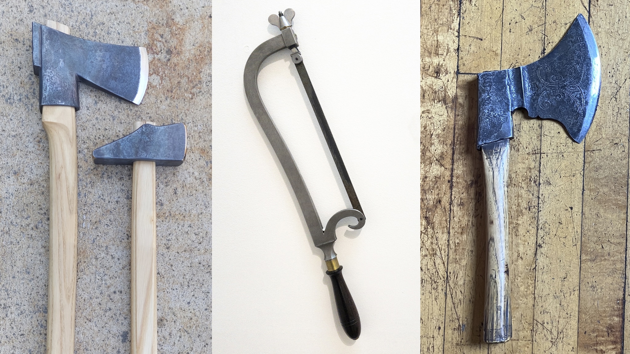 Tools by James Austin, Gould and Thomas Latané. Courtesy of Craft in America