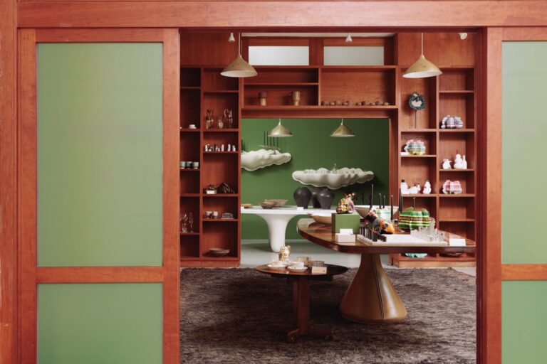 Installation Shot of ABASK x R & Company, 82 Franklin Street. Photograph by Logan Jackson, Courtesy of R & Company