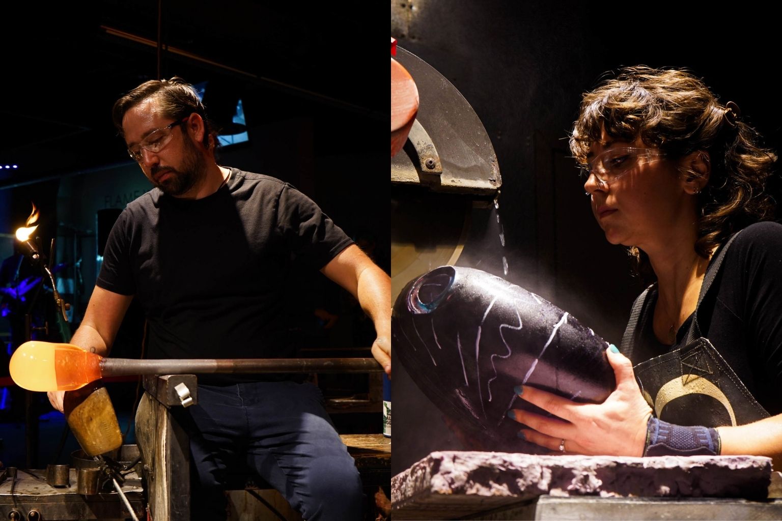 Left: Joshua Davids. Right: Ekin Deniz Aytac. Images provided by artists