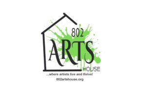 802 Arts House, Logo. Designer, Dee Christie