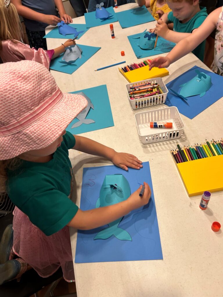 Children at Summer Storytime, 2025. Brick Store Museum