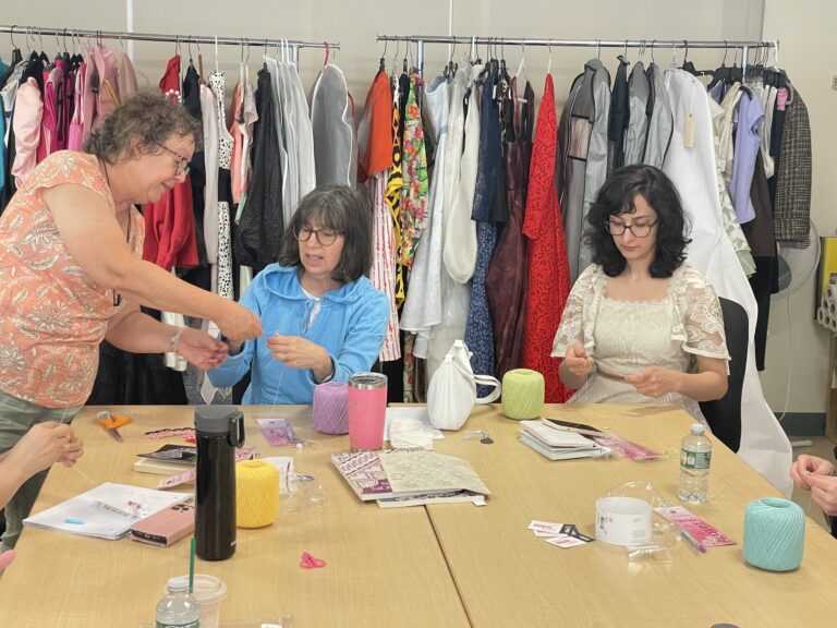 Lace Making Workshop at SFD. School of Fashion Design