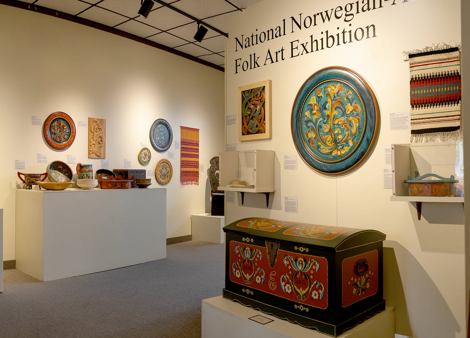 Vesterheim's National Norwegian-American Folk Art Exhibition. Vesterheim Museum