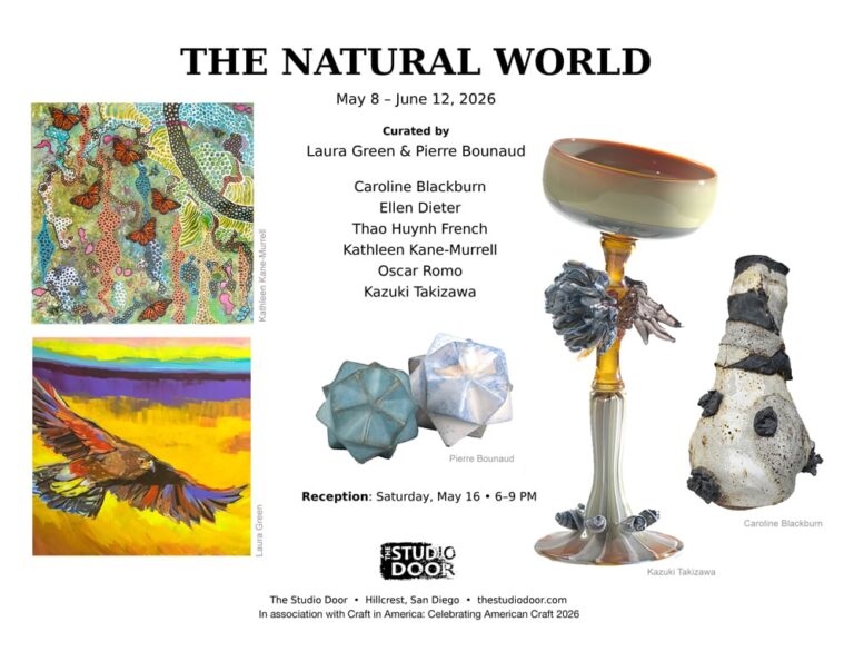 The Natural World Flyer. courtesy of The Studio Door, San Diego, CA
