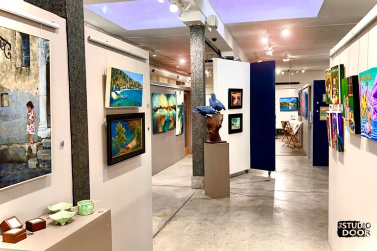The Studio Door • Art Gallery and Artist Studios (San Diego, CA). Courtesy of The Studio Door