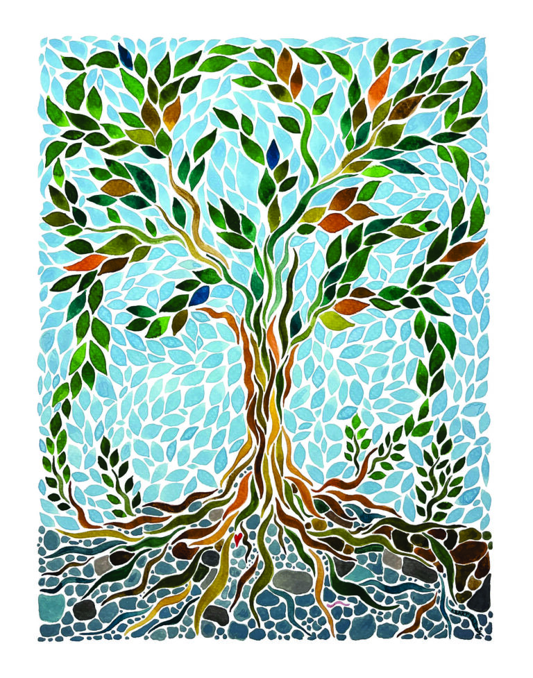 Tree Cycle, Abigail Bartell. Artist, Abigail Bartell